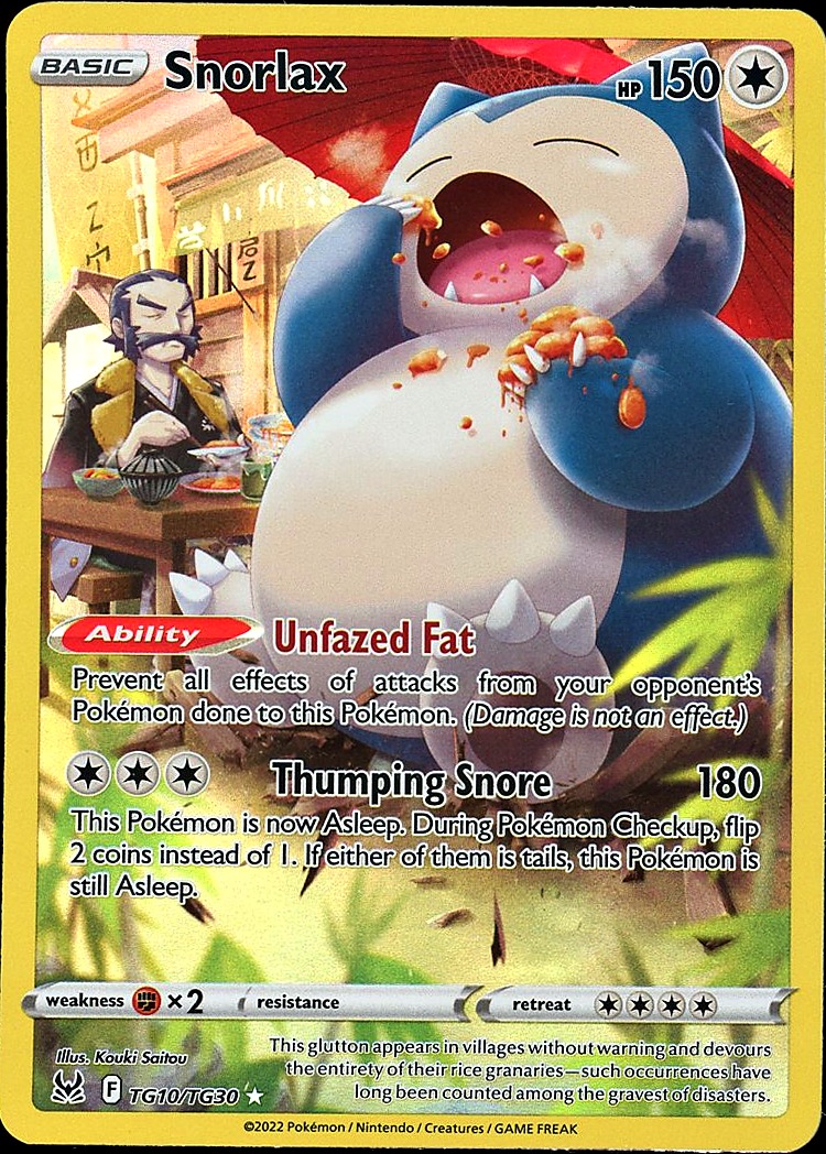 Snorlax SWSH11: Lost Origin Trainer Gallery
