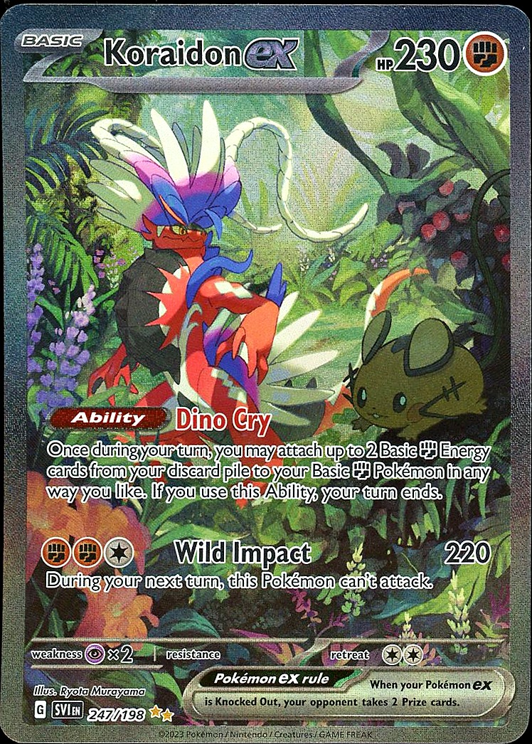 Koraidon ex - 247/198 SV01: Scarlet & Violet Base Set