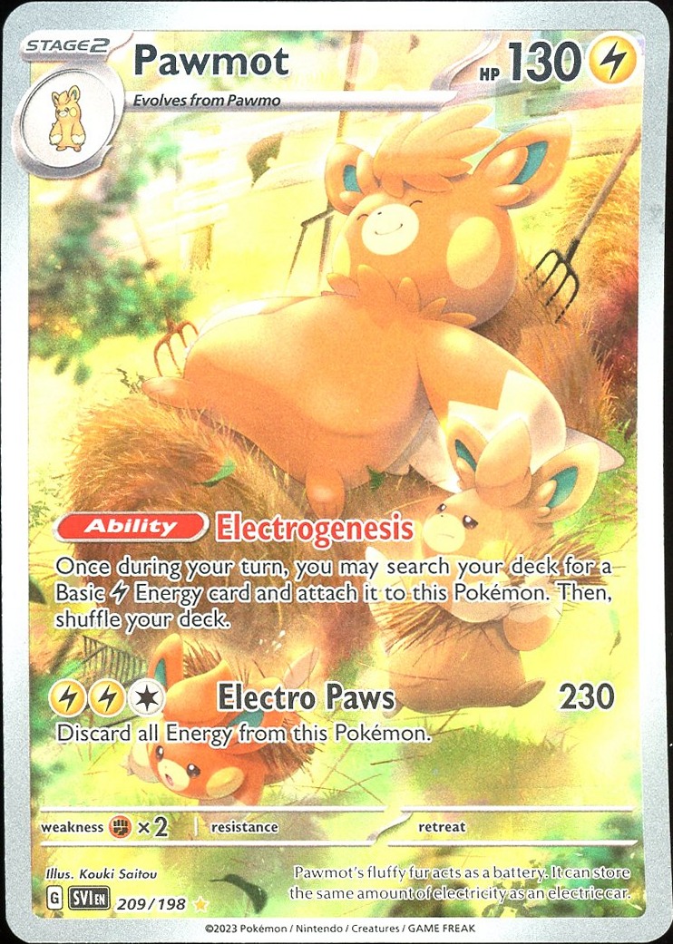Pawmot - 209/198 SV01: Scarlet & Violet Base Set