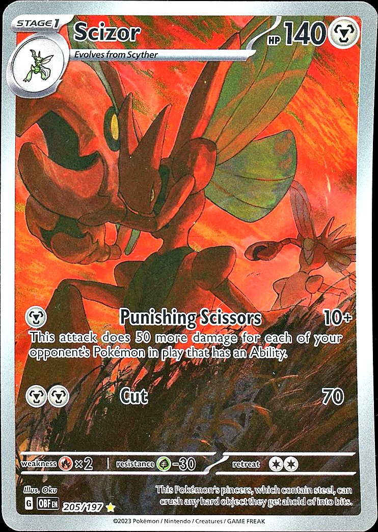 Scizor - 205/197