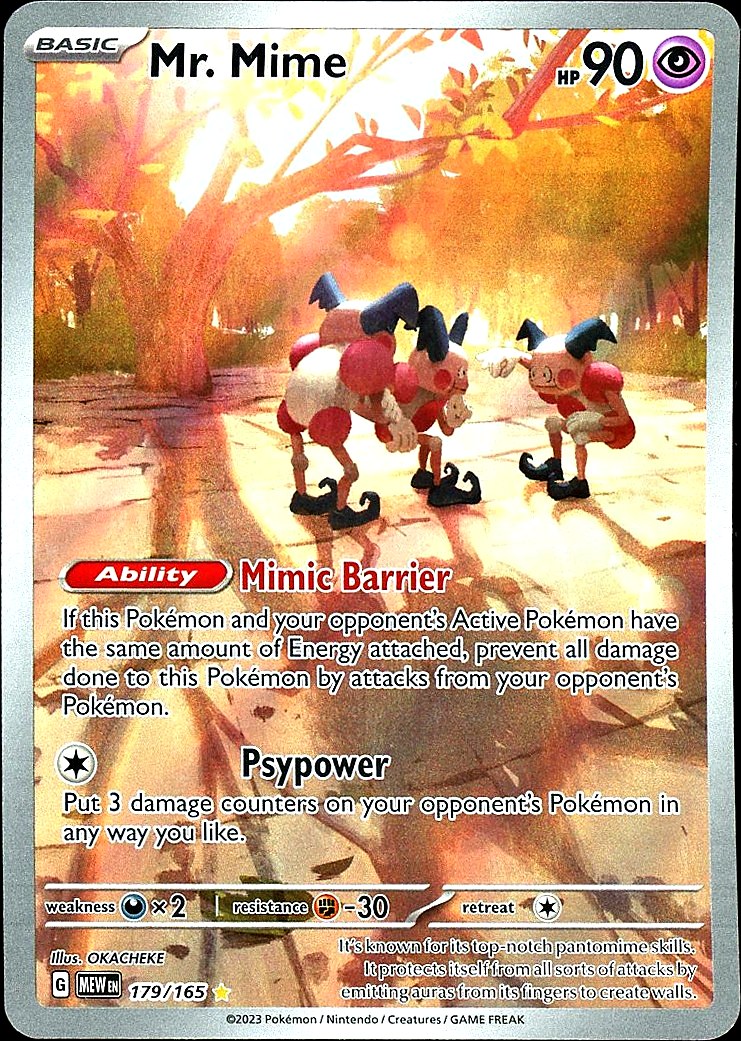 Mr. Mime - 179/165 SV: Scarlet & Violet 151