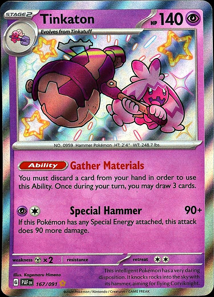 Tinkaton SV: Paldean Fates