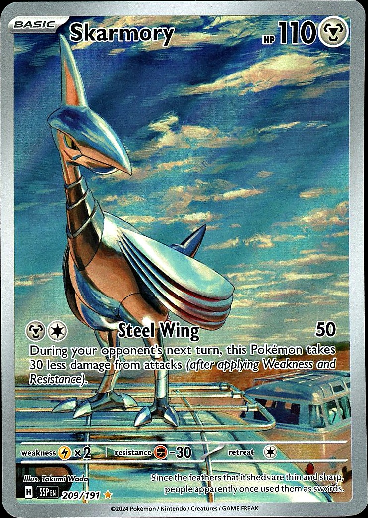 Skarmory - 209/191 SV08: Surging Sparks