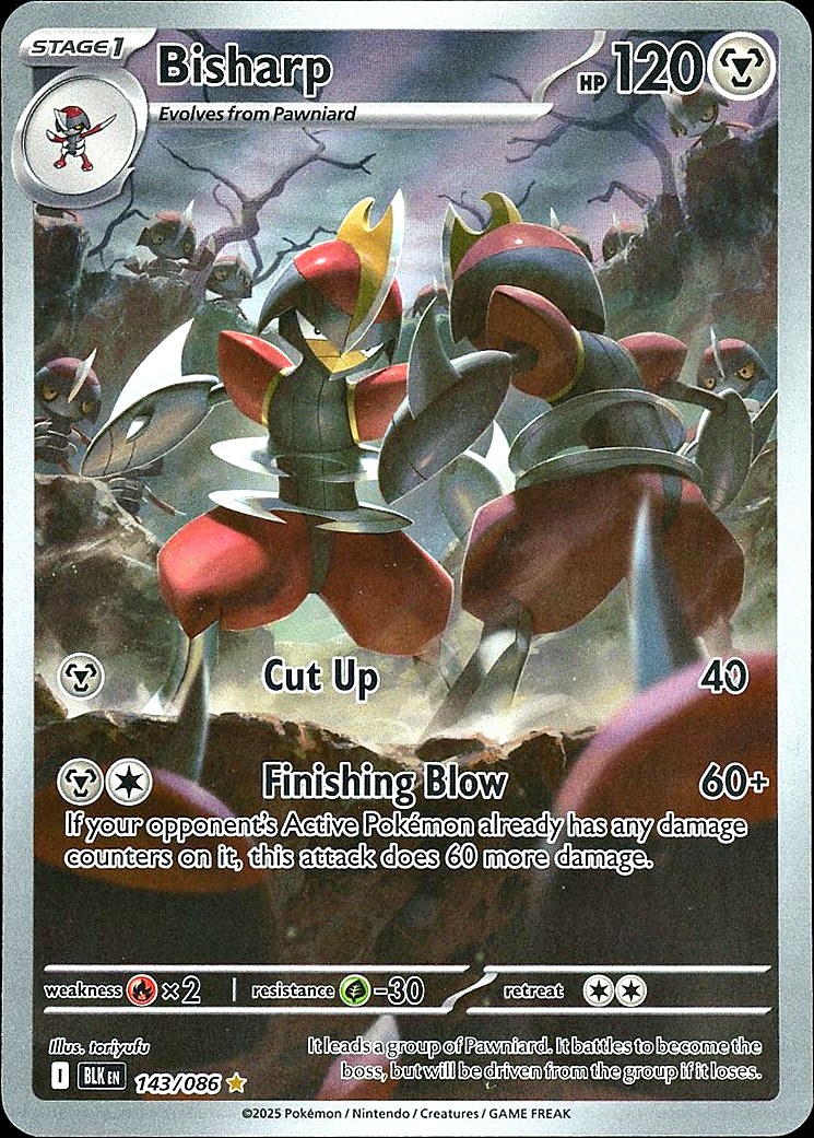 Bisharp - 143/086 SV: Black Bolt