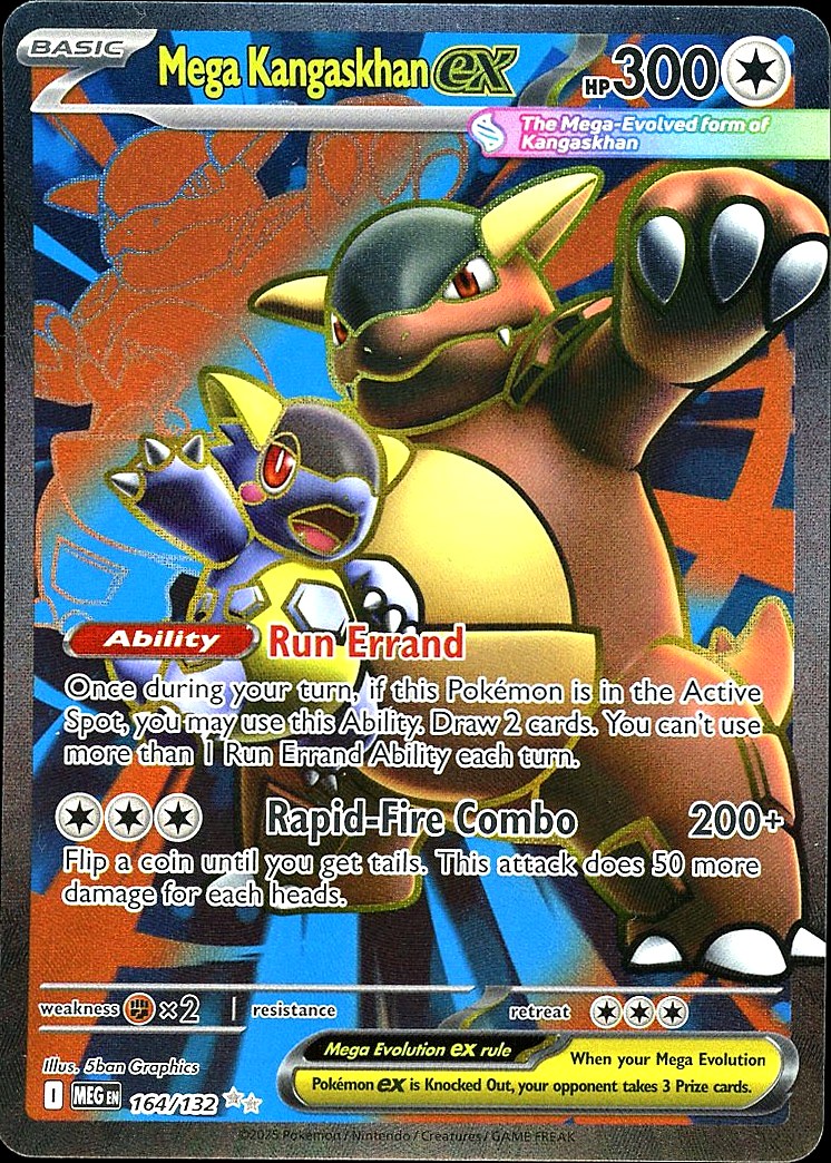 Mega Kangaskhan ex - 164/132