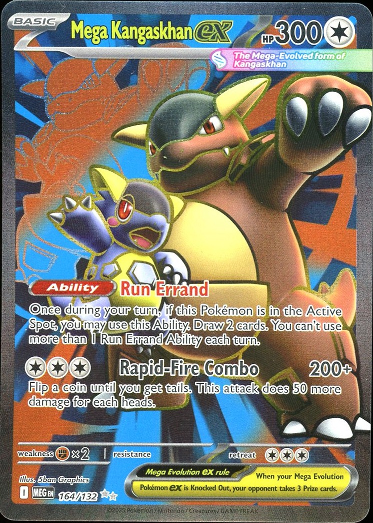 Mega Kangaskhan ex - 164/132