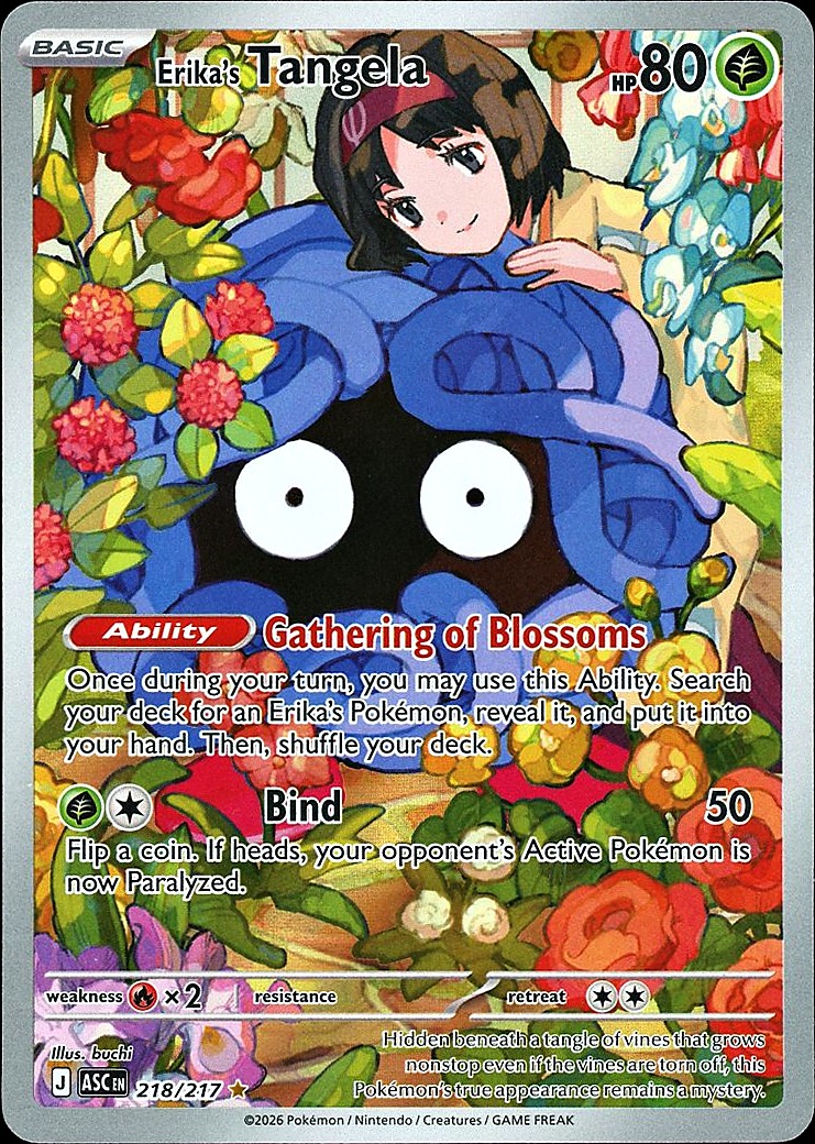 Erika's Tangela - 218/217
