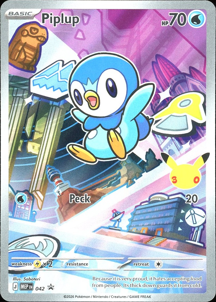 Piplup - 042 ME: Mega Evolution Promo